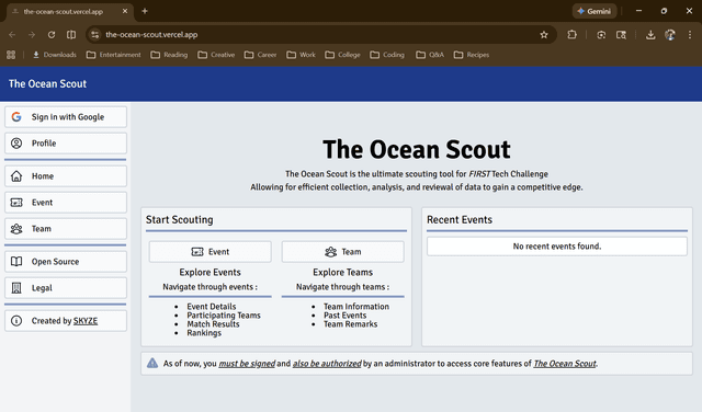 The Ocean Scout preview